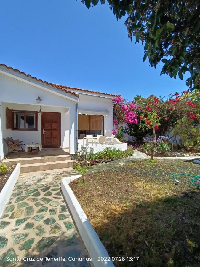 Schoene Wohnung In Puerto De La Cruz Mit Garten. エクステリア 写真