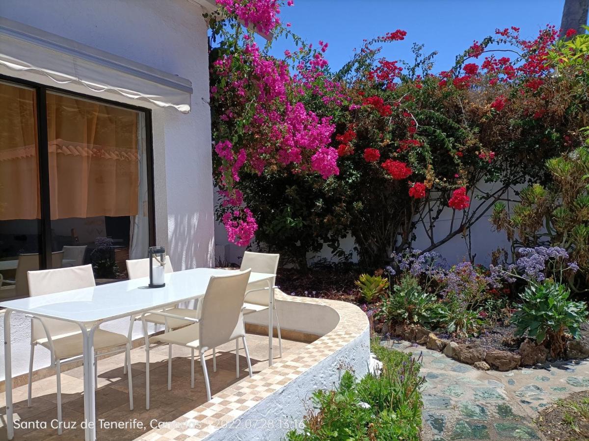 Schoene Wohnung In Puerto De La Cruz Mit Garten. エクステリア 写真