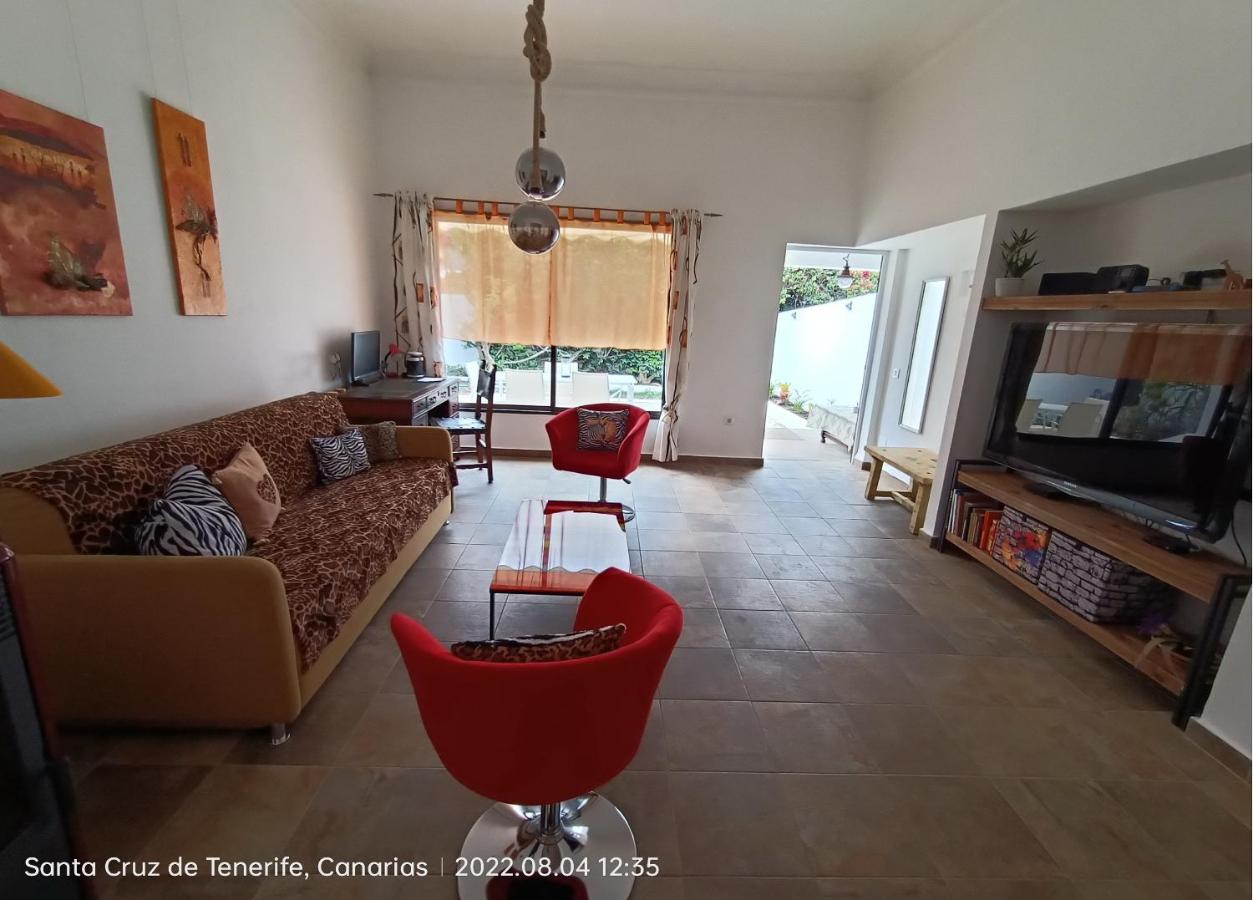 Schoene Wohnung In Puerto De La Cruz Mit Garten. エクステリア 写真